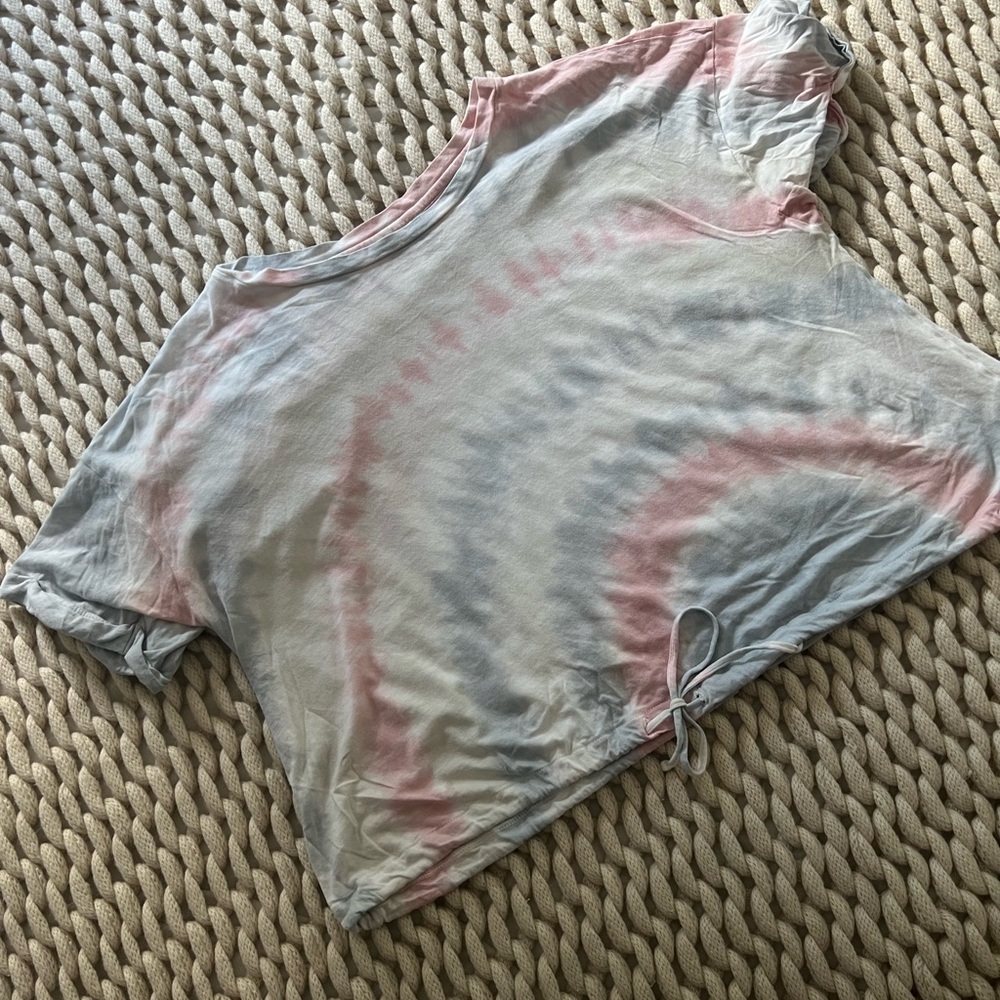 American Eagle pastel Tie dye tee size large